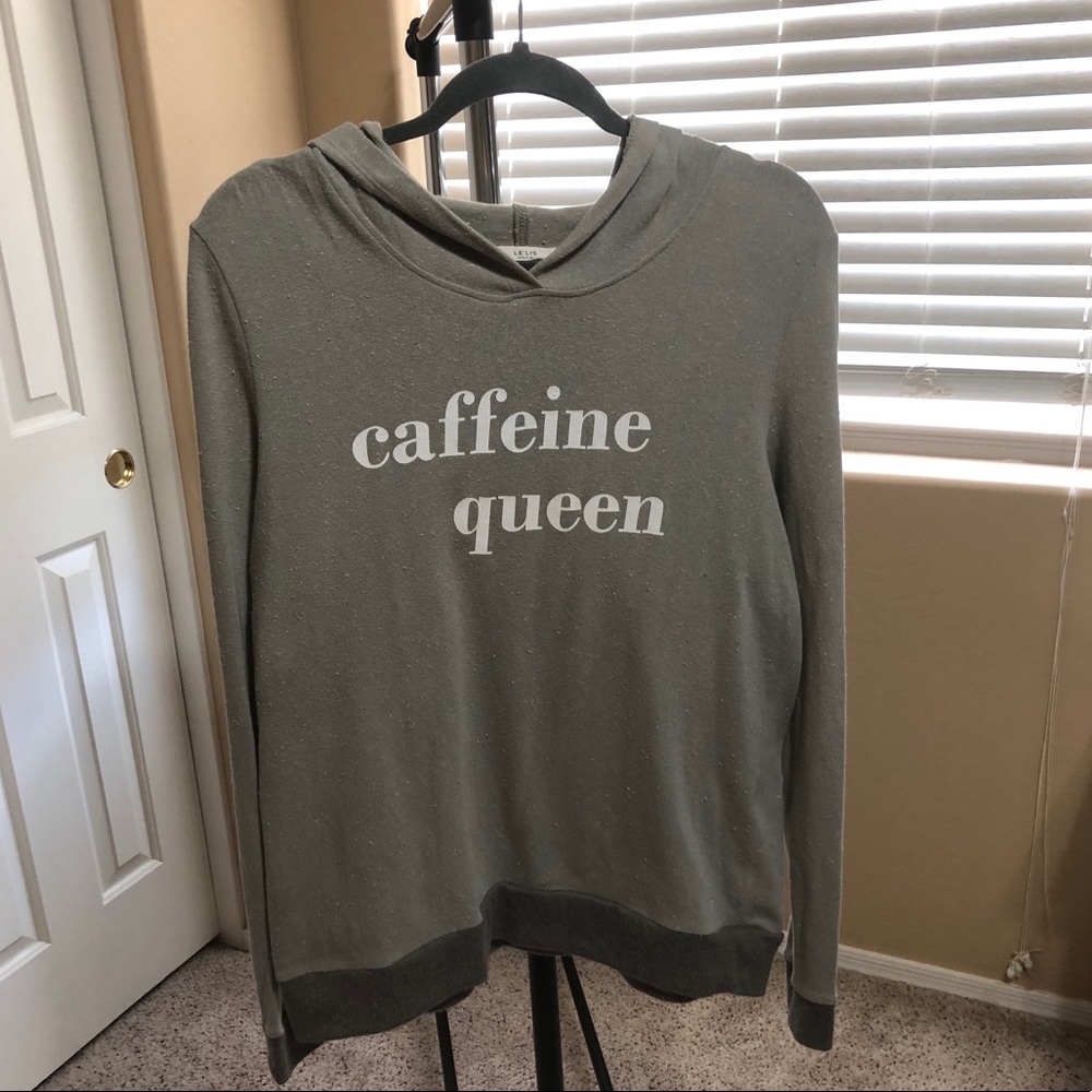 Le Lis “Caffeine Queen” Hoodie